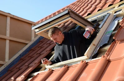 Pose de fenêtres de toit Velux à Gergny